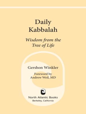 cover image of Daily Kabbalah
